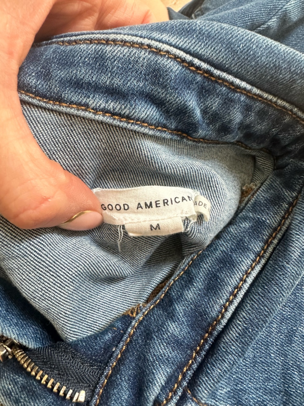 EUC Good American Fit for Success Denim Junpsuit - Picture 7 of 11